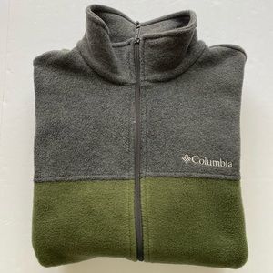 Columbia fleece full zip sweater
